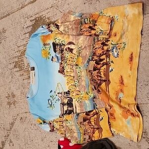 Bit & Bridle Women's Plus Cowgirl Designed Shirt